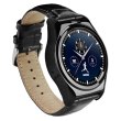 Смарт годинник - UWatch DZ04 (Black) (шкіряний ремінь)