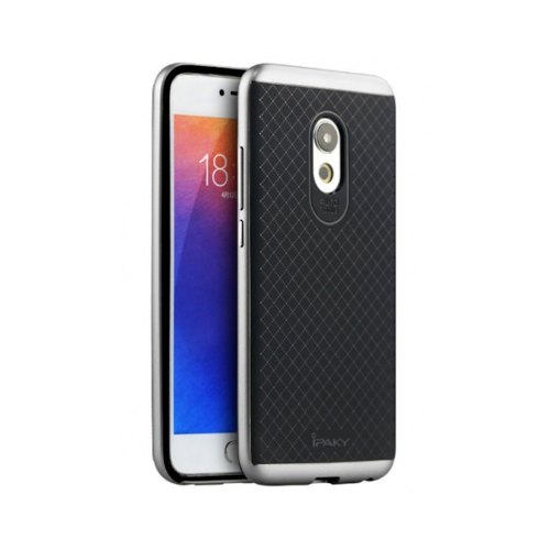 Чохол iPaky TPU+PC для Meizu Pro 6 Black Silver