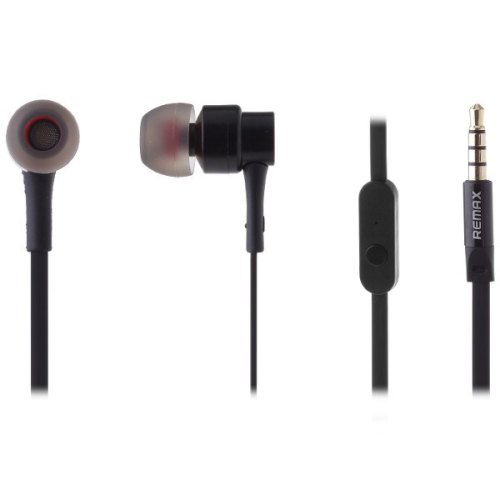 Навушники з мікрофоном (гарнітура), Remax RM-535 Black