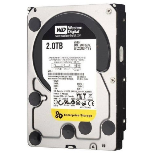 Жорсткий диск 3.5 Western Digital RE 2TB (WD2004FBYZ)