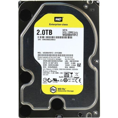 Жорсткий диск 3.5 Western Digital RE 2TB (WD2004FBYZ)