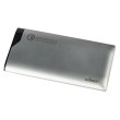 Зовнішній акумулятор PowerBank Globex Q100P 10 000 mAh Silver