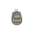 АЗП Grand-X 2,4A, 12-24V, 2USB 5V/2.4A (CH-25W), White
