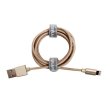 Кабель Grand Braided Apple iPhone 5/SE/6/7 (Lightning), Gold