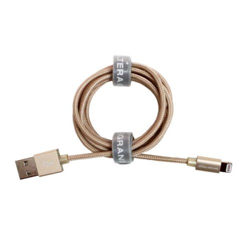 Кабель Grand Braided Apple iPhone 5/SE/6/7 (Lightning), Gold
