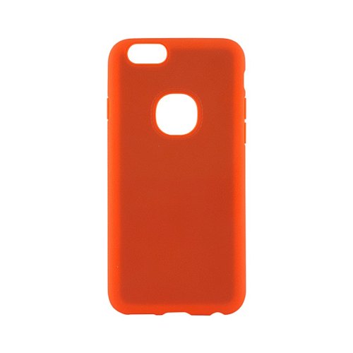Накладка iPaky silicone з імітацією шкіри для Apple iPhone 6 / 6s Orange