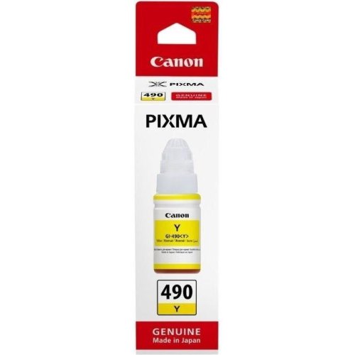 Водорозчинні чорнила для принтера Canon GI-490 Yellow (0666C001)