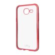 Чохол Utty Electroplating TPU Samsung J570 Galaxy J5 Prime (2016) Pink