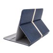 Универсальный Чохол 7'' для планшетів  полоса (резинка), Deep Blue