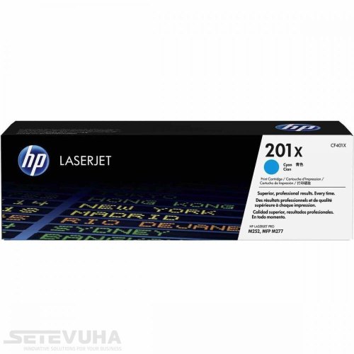 Лазерний картридж HP 201X (CF401X)