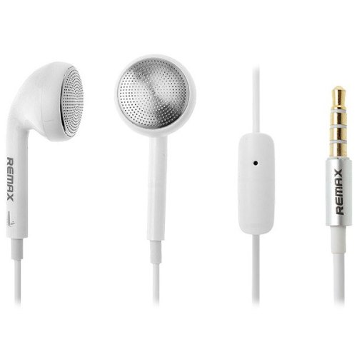 Навушники з мікрофоном (гарнітура), Remax RM-303, White