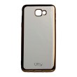 Чохол Utty Electroplating TPU Samsung J570 Galaxy J5 Prime (2016) Gold