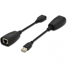 Перехідник DIGITUS USB - UTP Cat5, black