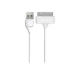 Кабель Remax for iPhone 4, Lesu, White
