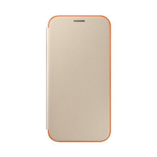 Чохол Samsung A7 2017 (A720) EF-FA720PFEGRU, Neon Flip Cover, Gold