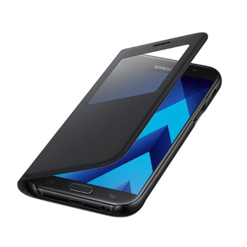 Чохол Samsung A7 2017 (A720) EF-CA720PBEGRU, S View Standing Cover Black