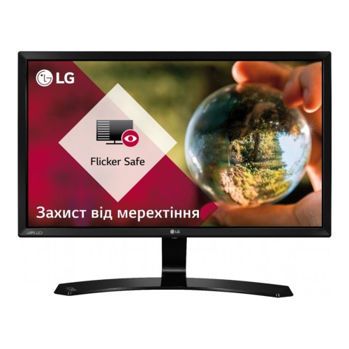 Монитор LG 22MP58D-P 21.5', IPS, 1920 х 1080, матовое, 16:9, DVI-D, VGA, 5мс, 0.247, черный