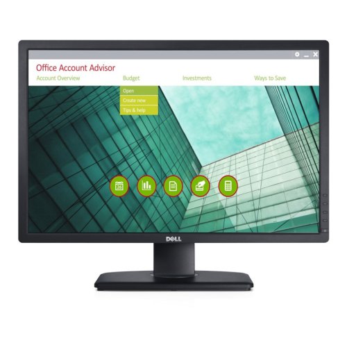 Монитор LCD DELL 24 U2412M D-Sub, DVI, DP, 4xUSB, IPS, Pivot, 1920x1200, 16:10, Black