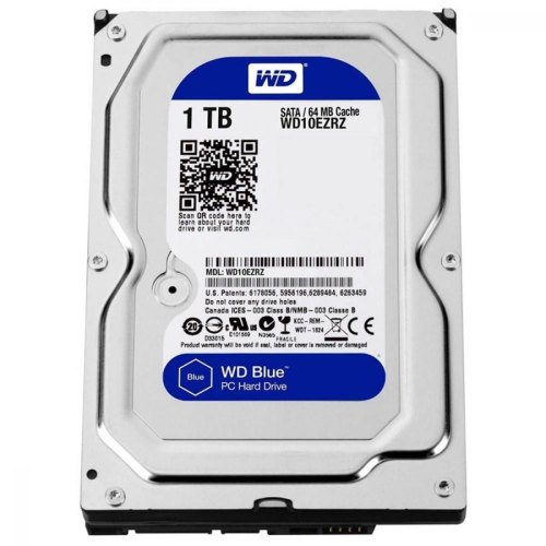 Жорсткий диск 3.5 Western Digital Blue 1TB (WD10EZRZ)