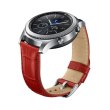 Ремінець шкіряний для Samsung Gear S3 Classic ET-YSA76MREGRU, Red Aligator