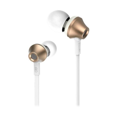 Навушники з мікрофоном (гарнітура), Remax RM-610D Gold