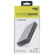 Зовнішній акумулятор PowerBank Digi LI-89 (Qualcomm Quick Charge 2.0), 10050 mAh, Li-ion Grey