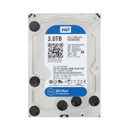 Жорсткий диск 3.5 Western Digital Blue 3TB (WD30EZRZ)