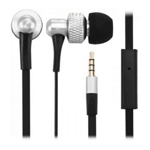 Навушники з мікрофоном (гарнітура), AWEI ES400i, Silver