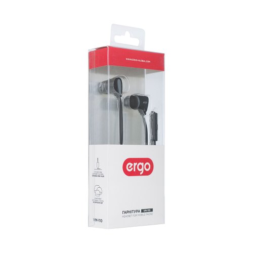 Гарнітура Ergo VM-110 Black