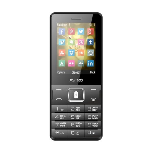 Мобільний телефон ASTRO A245 Black