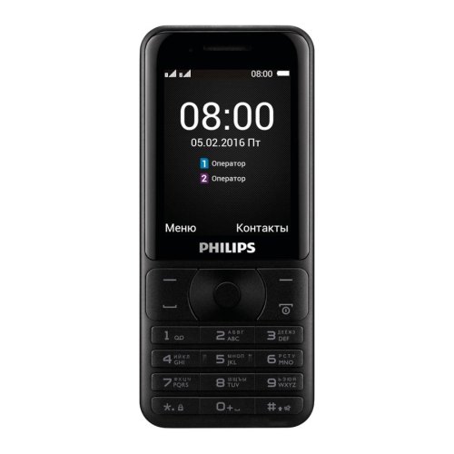 Мобільний телефон Philips E181 Xenium Black
