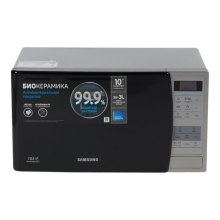 Мікрохвильова піч соло з біокерамічним покриттям Samsung ME83KRS-1/BW