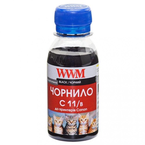 Чорнило WWM для Canon CLI-521B/CLI-426B 100г Black (C11/B-2)