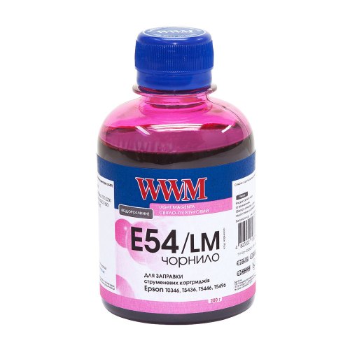 Чорнило WWM для Epson Stylus Pro 7600/9600 200г Light Magenta (E54/LM)