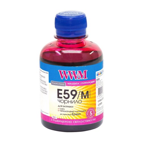 Чорнило WWM для Epson Stylus Pro 7700/9700/9890 200г Magenta (E59/M)