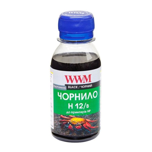 Чорнило WWM для HP N10/13/14/82 100г Black (H12/B-2)