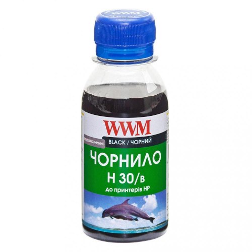 Чорнило WWM для HP №21/121/122 100г Black (H30/B-2)
