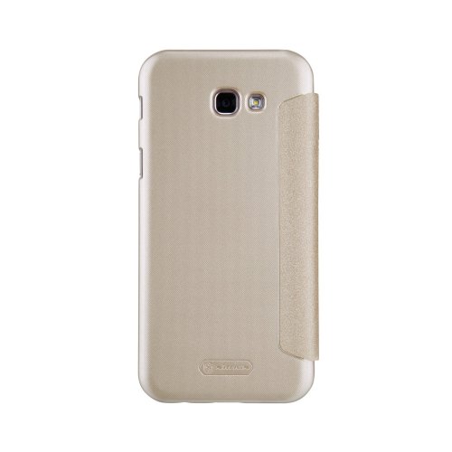 Чохол книжка Nillkin Sparkle Series для Samsung A720 Galaxy A7 (2017) Gold