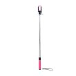 Монопод Grand-X Deluxe Click 3,5 U-крепление 180-780мм Pink