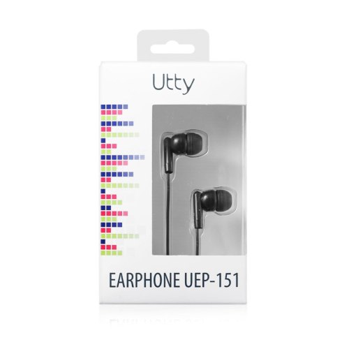 Навушники вакуумні дротові Utty UEP-151, Black