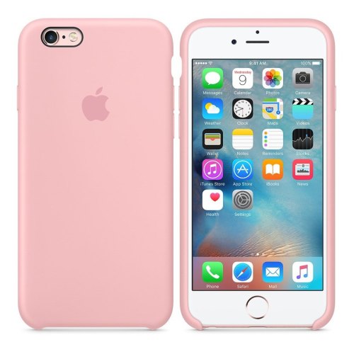 Чохол Apple Silicone Case для iPhone 6 / 6S Pink