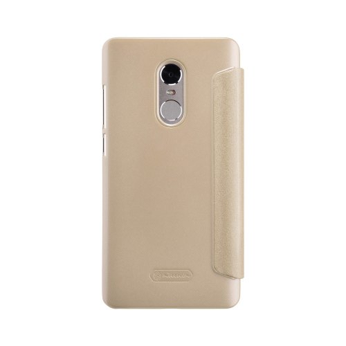 Чохол книжка Nillkin Sparkle Series для Xiaomi Redmi Note 4X Gold