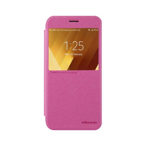 Чохол книжка Nillkin Sparkle Series для Samsung A320/A3 (2017) Pink