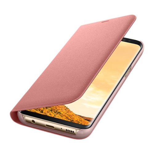 Чохол Samsung G950 (S8) EF-NG950PPEGRU LED View Cover, Pink