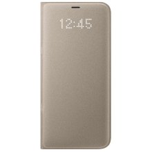 Чохол Samsung G955 (S8+) EF-NG955PFEGRU LED View Cover, Gold