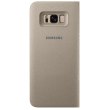 Чохол Samsung G955 (S8+) EF-NG955PFEGRU LED View Cover, Gold