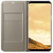 Чохол Samsung G955 (S8+) EF-NG955PFEGRU LED View Cover, Gold