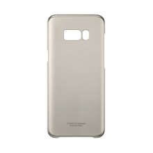 Чохол Samsung G955 (S8+) EF-QG955CFEGRU Clear Cover, Gold
