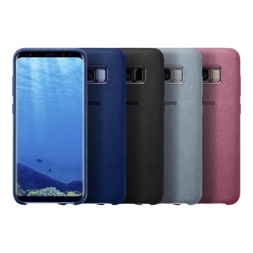 Чохол Samsung G955 (S8+) EF-XG955ALEGRU Alcantara Cover, Blue