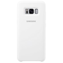 Чохол Samsung G955 (S8+) EF-PG955TWEGRU Silicone Cover, White